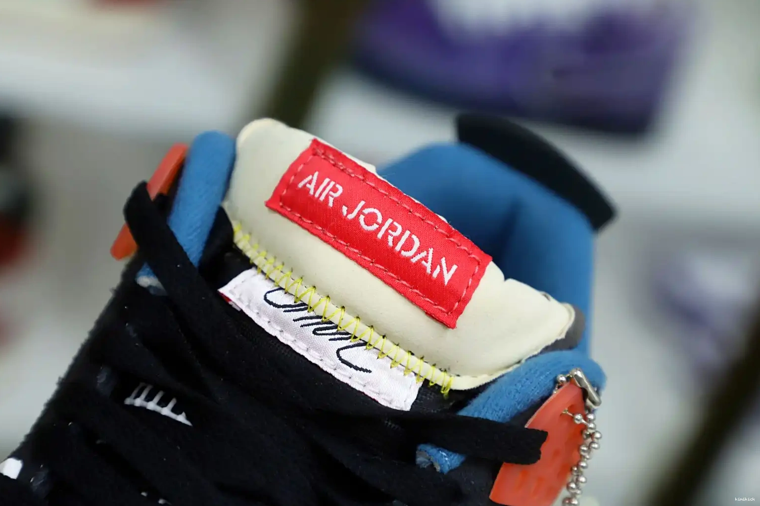 X NOIR' RETRO Kimikick UNION LA AIR 4 'OFF JORDAN 0527